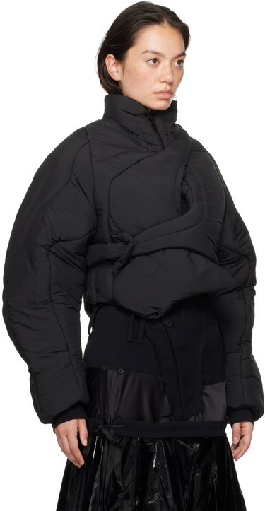 Pufferjacka Ottolinger Ottolinger Asymmetrical Padded Jacket Svart | 1090603921, 1