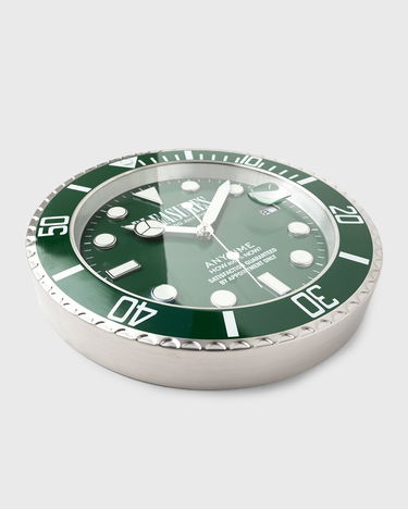 Heminredning Pleasures Wall Clock Grön | P25SP051-GREEN, 2