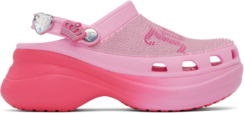 Kläder Crocs Juicy Couture Edition Bae Clogs Rosa | 211104-90H