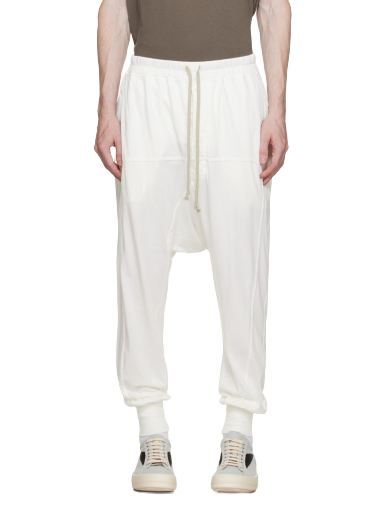 Träningsbyxor Rick Owens DRKSHDW Drawstring Sweatpants Vit | DU02C5395 RN