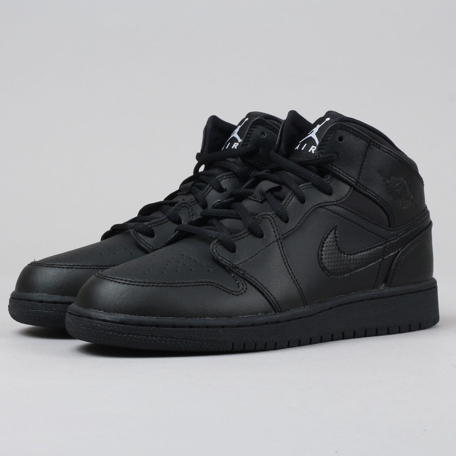 Sneakers och skor Jordan Air Jordan 1 Mid ''Black White'' Svart | 554724-034, 1