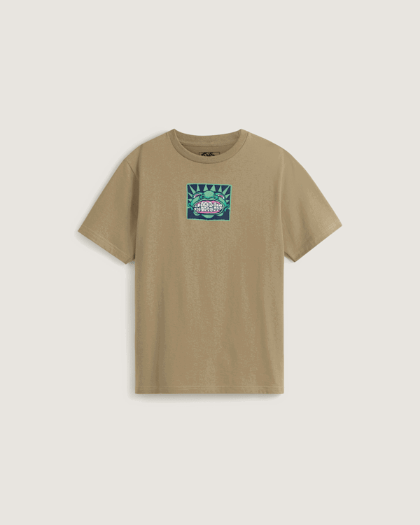 T-shirt Vans Mouf Graphic T-Shirt (8-14 years) Beige | VN000PY8EMF, 0