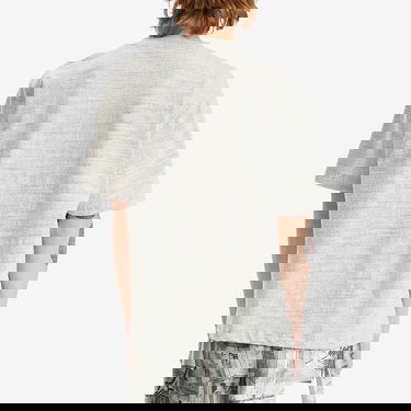 T-shirt Róhe Róhe Mouliné T-Shirt, Size Large Grå | 314-22-019, 3