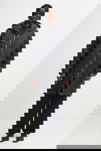 DRKSHDW Sealed Windbreaker Hooded Long Parka