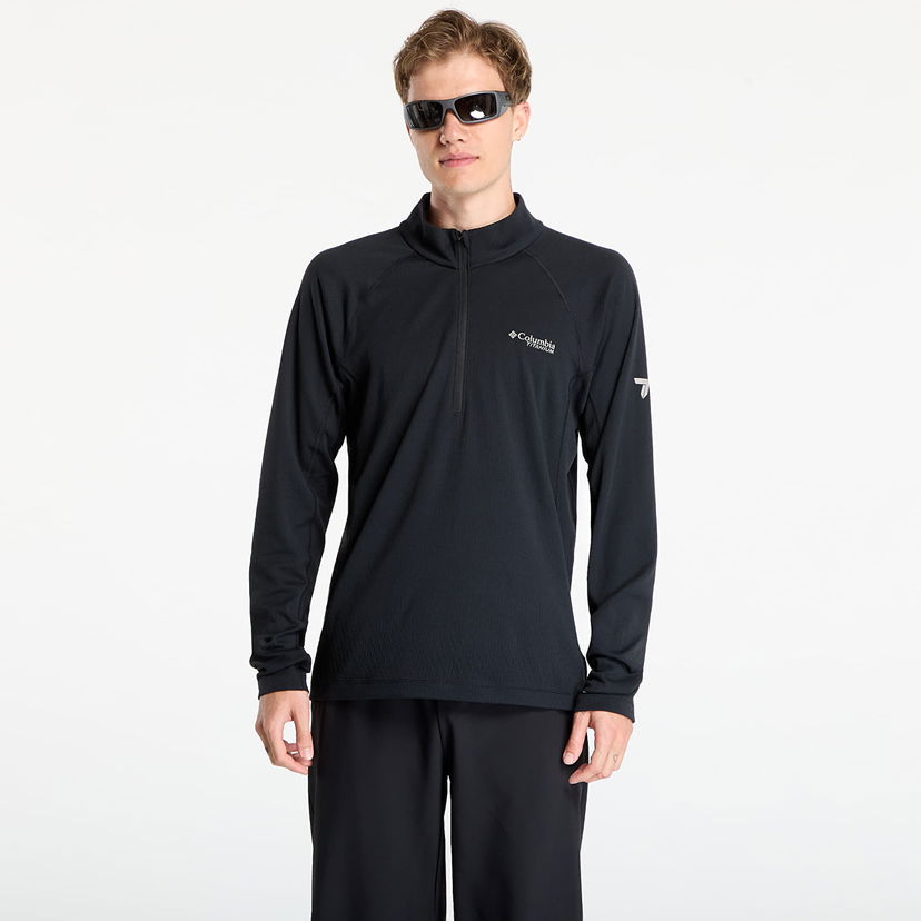 T-shirt Columbia DriVenture™ Half Zip Top Svart | 2136961010