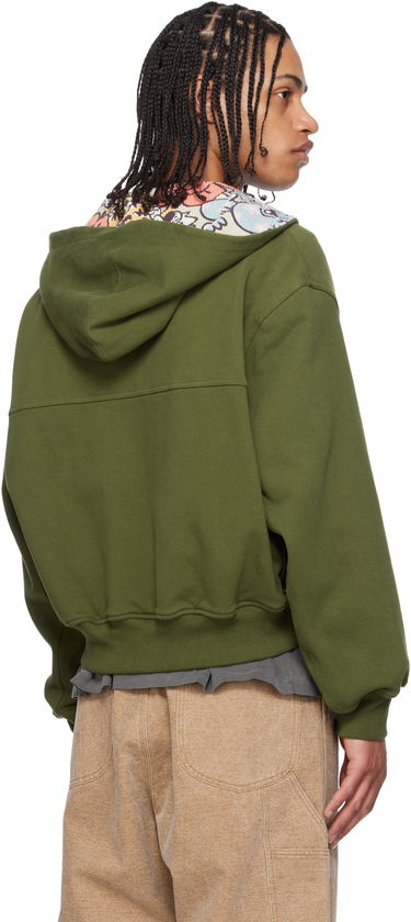 Sweatshirt KENZO Kenzo Paris VERDY Edition Reversible Hoodie Grön | FF55SW2514MT, 2