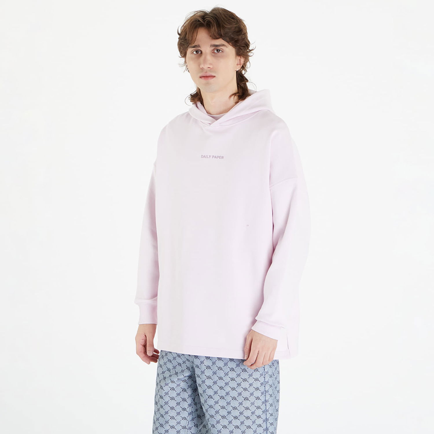 Sweatshirt DAILY PAPER Songul Relaxed Hoodie Rosa | 2411084, 0