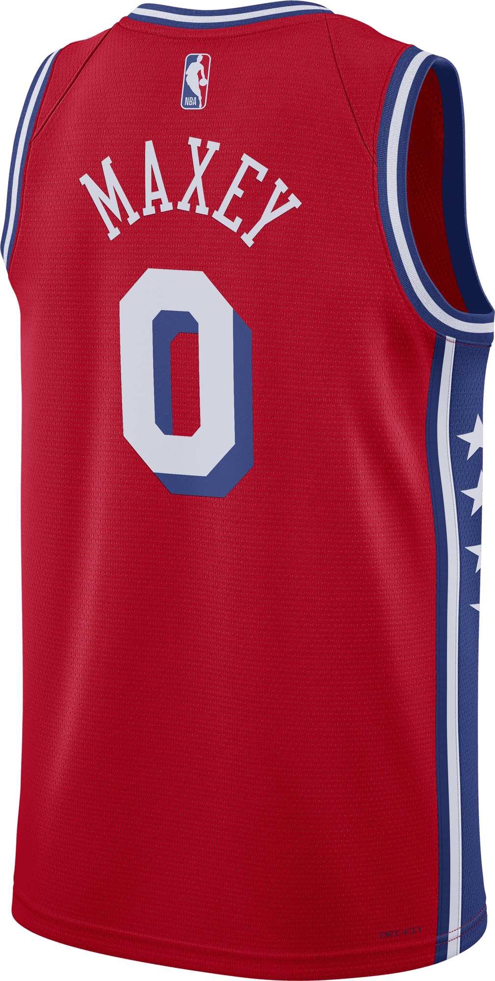 Jersey Jordan Philadelphia 76ers Statement Edition Swingman Jersey Maxey Röd | DO9539, 1