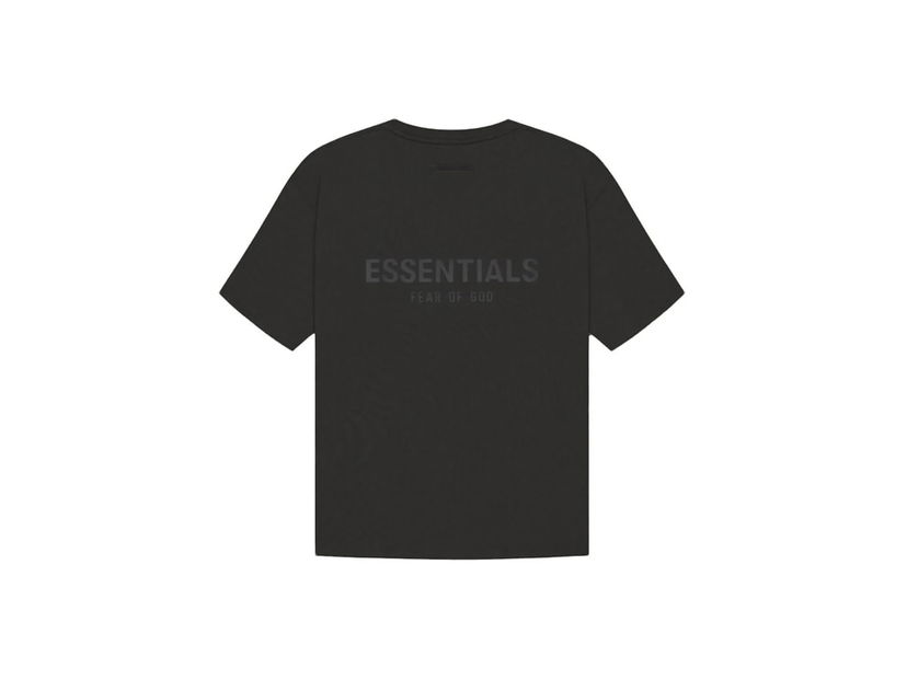 T-shirt Fear of God Essentials S21 T-shirt Black Limo Svart | 125SU212060F