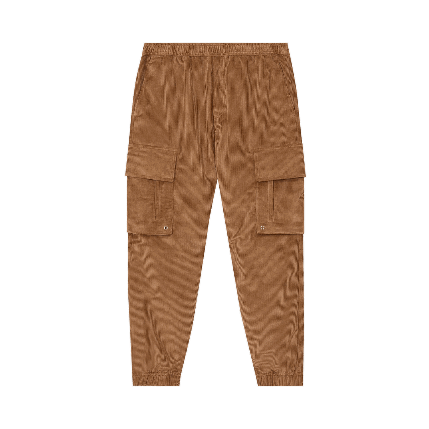 Byxor Burberry Logo Detail Corduroy Cargo Trousers Brun | 8055141, 0