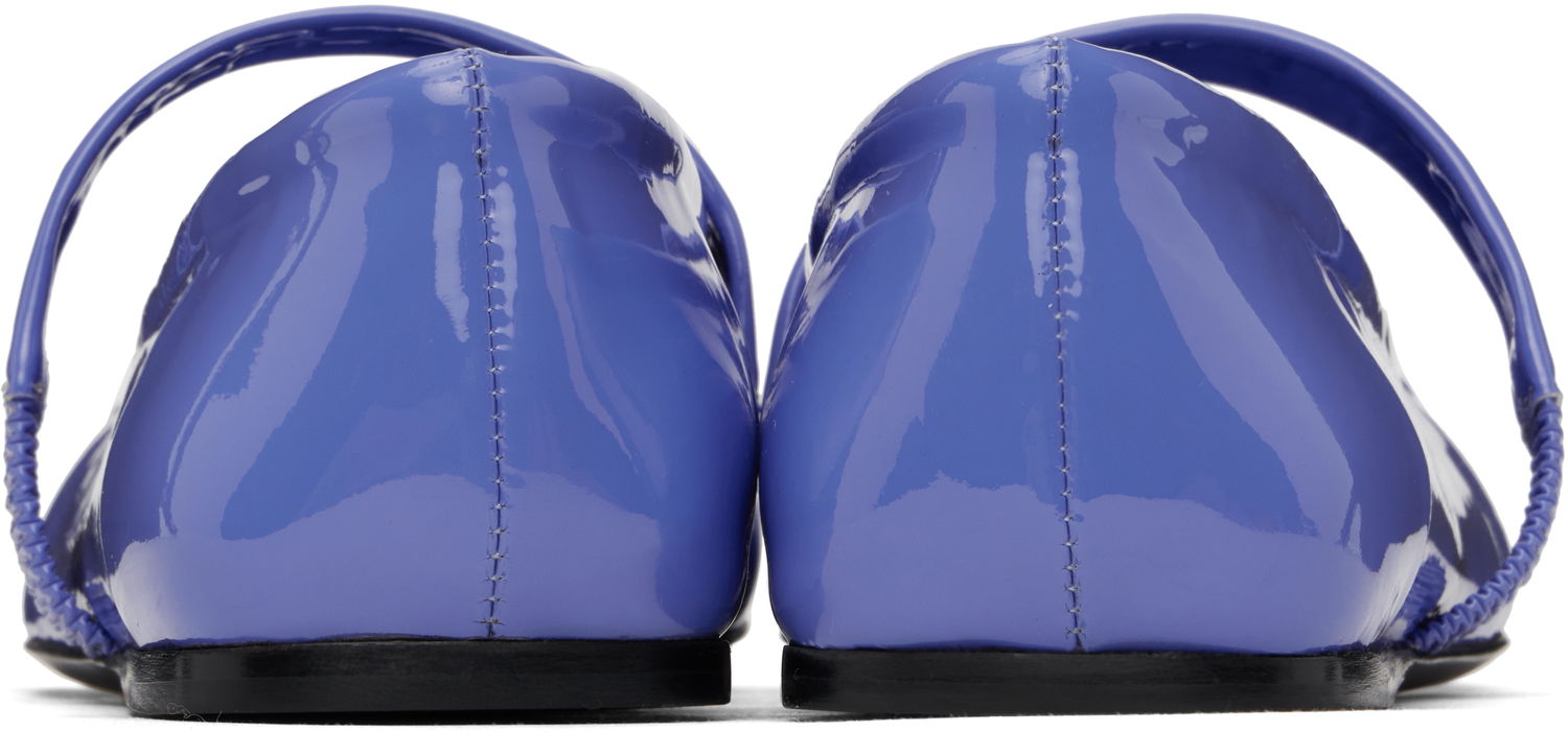 Sneakers och skor Marni Marni Little Bow Ballerina Flats Purpur | MJMS007700 P0410, 1
