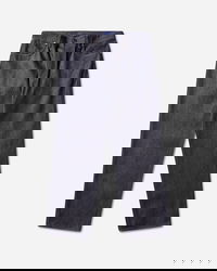 Indigo Denim Raw Loose Jeans