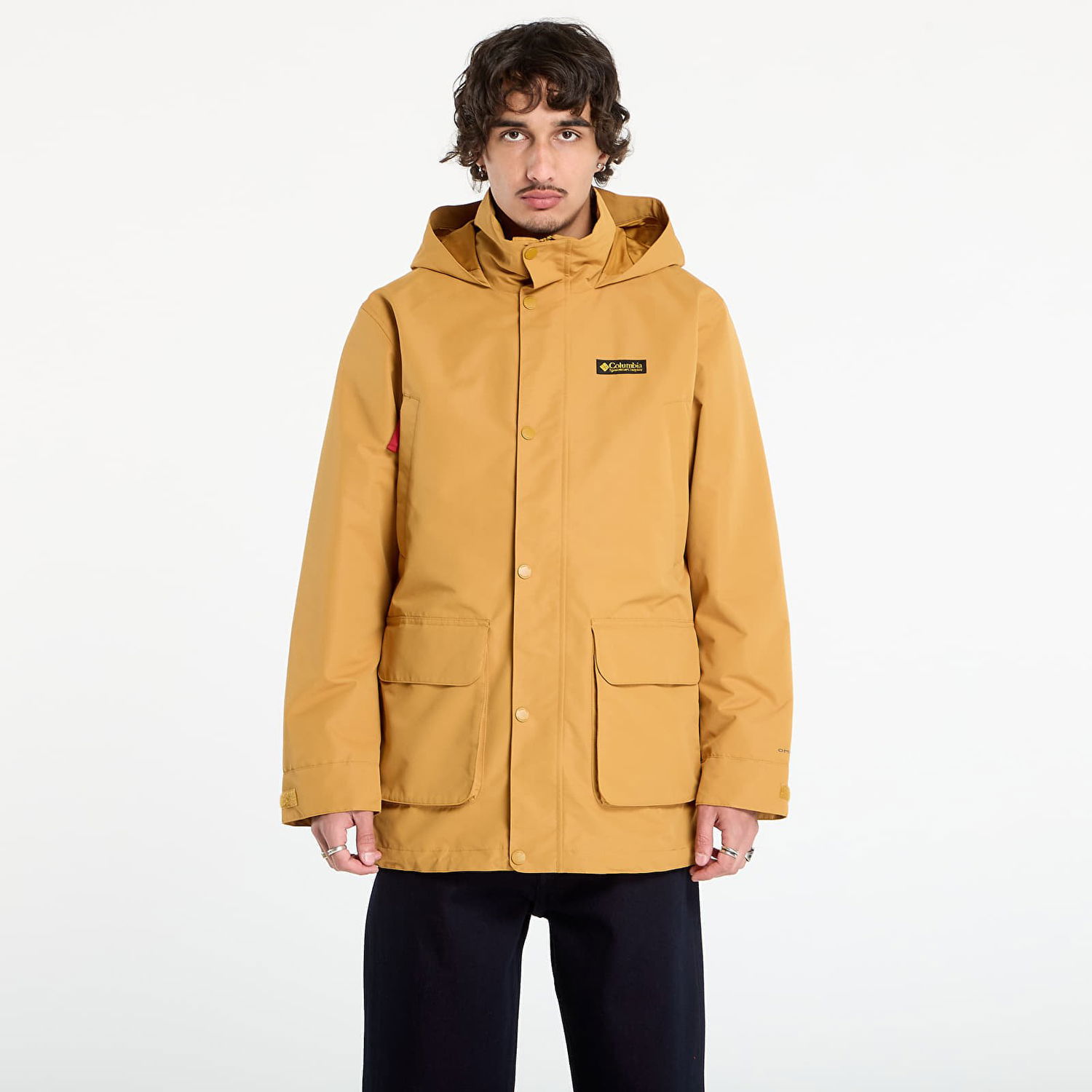 Bomberjacka Columbia Columbia High Cascades™ Interchange Reversible Bomber Jacket Gul | 2141471779, 0