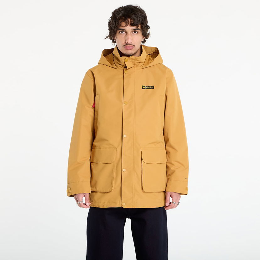 Bomberjacka Columbia Columbia High Cascades™ Interchange Reversible Bomber Jacket Gul | 2141471779