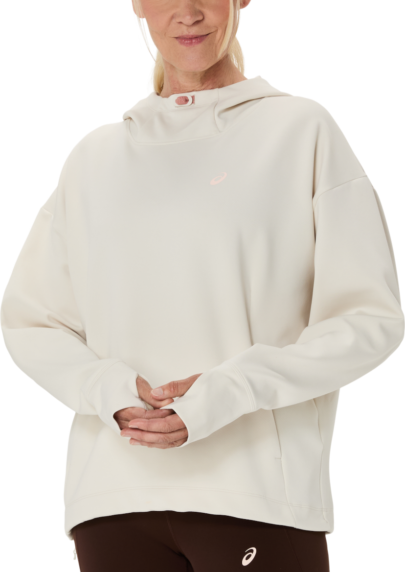 Sweatshirt Asics Asics Nagino Run Adjustable Hoodie Vit | 2012d142-200