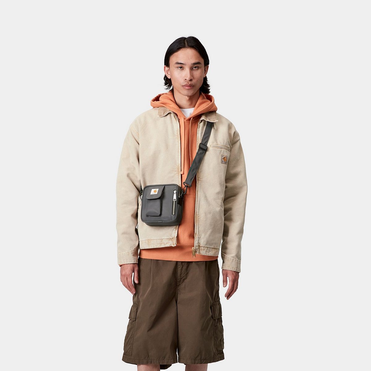 Axelväska Carhartt WIP Carhartt WIP Alumni Essential Small Bag Grå | I035212_1, 0