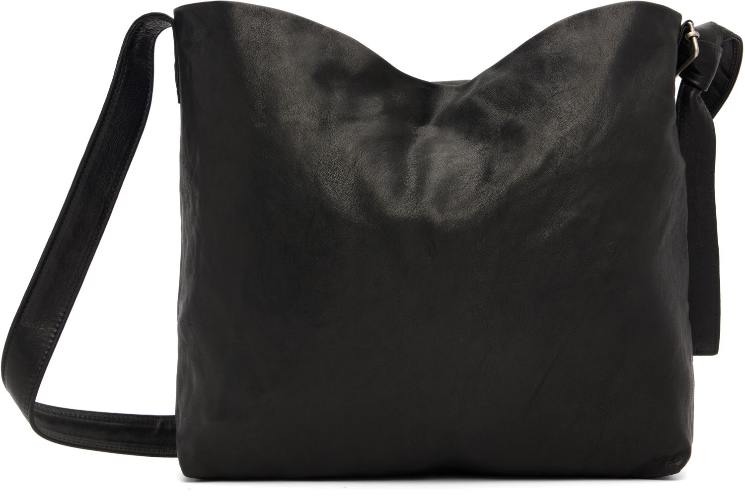 Axelväska Ann Demeulemeester Ann Demeulemeester Runa Medium Soft Shoulder Bag Svart | B0012628-LT137-099, 0