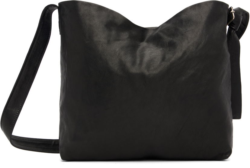 Axelväska Ann Demeulemeester Ann Demeulemeester Runa Medium Soft Shoulder Bag Svart | B0012628-LT137-099
