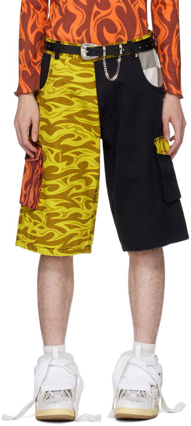 Shorts ERL Printed Cargo Shorts Flerfärgad | ERL08P011