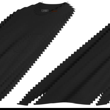T-shirt BEAMS Beams Plus Long Sleeve Pocket Tee Svart | 3814-0066-156-19, 1