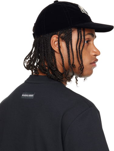 Keps Marine Serre Marine Serre Velvet Baseball Cap Svart | UHG048ACWOV0074, 2