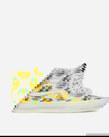 Sneakers och skor Vans S.R. STUDIO LA.CA. Sk8-Hi Reissue 38 Vibram Vit | VN000S51FS81, 0
