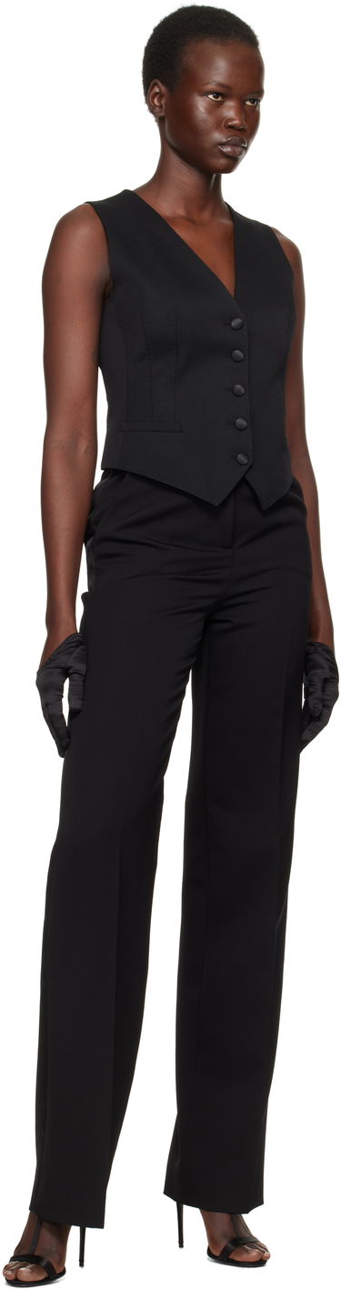 Sneakers och skor Dolce & Gabbana Satin T-Bar Heeled Sandals Svart | CR1766 A7630, 4