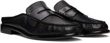 Kläder rag & bone rag & bone Carter Leather Mule Loafers Svart | WFF24FF033LE33, 3