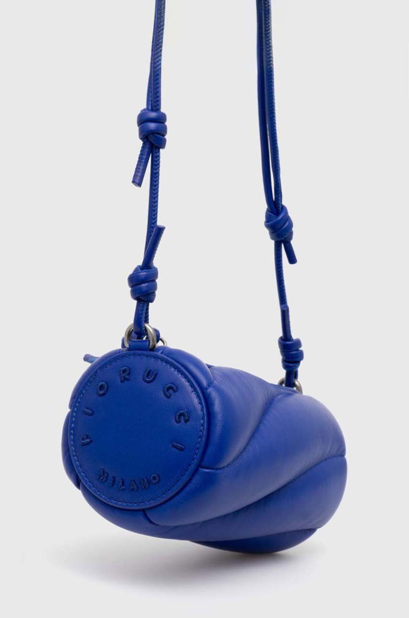 Handväska Fiorucci Fiorucci Mini Mella Bag Blå | U01FPABA002LE04BL06