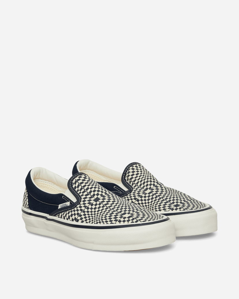 Sneakers och skor Vans Classic Slip-On Reissue 98 Check Mörkblå | VN000E96YUA1