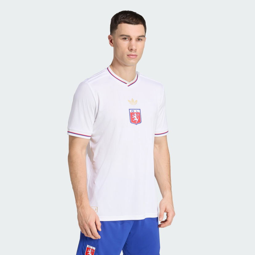 Jersey adidas Performance Olympique Lyon Anniversary Jersey Vit | JL9623