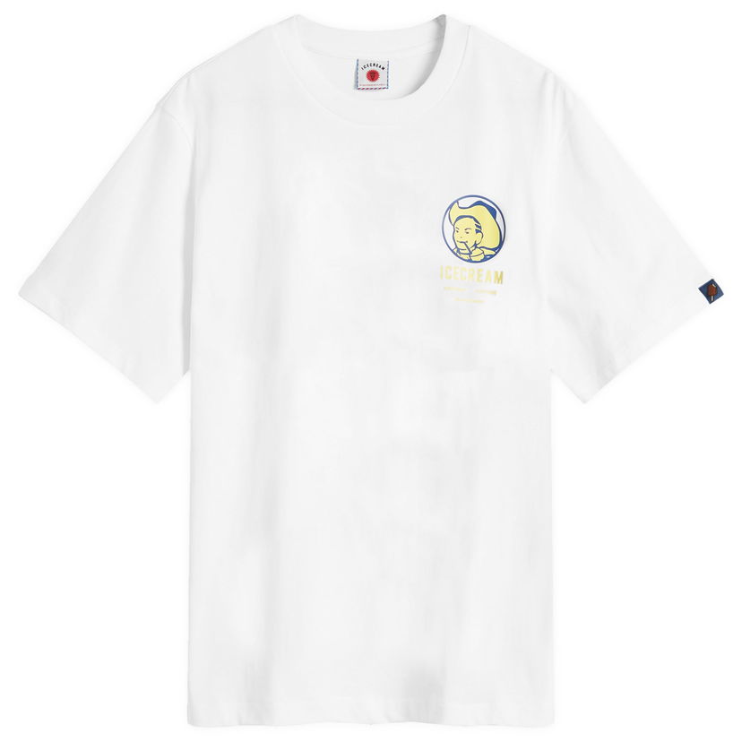 T-shirt BBC IceCream ICECREAM Cowboy Graphic T-Shirt, Size Large Vit | IC25144-WHT