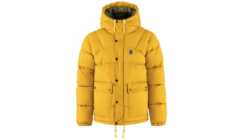 Pufferjacka FJÄLLRÄVEN Expedition Down Lite Jacket Gul | F84605-161-620