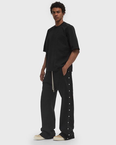 Träningsbyxor Rick Owens Pusher Knit Sweatpants Svart | DU01E3393-F-09, 2