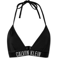 Badkläder CALVIN KLEIN Swim Logo Triangle Bikini Top Svart | KW0KW01824-BEH, 1