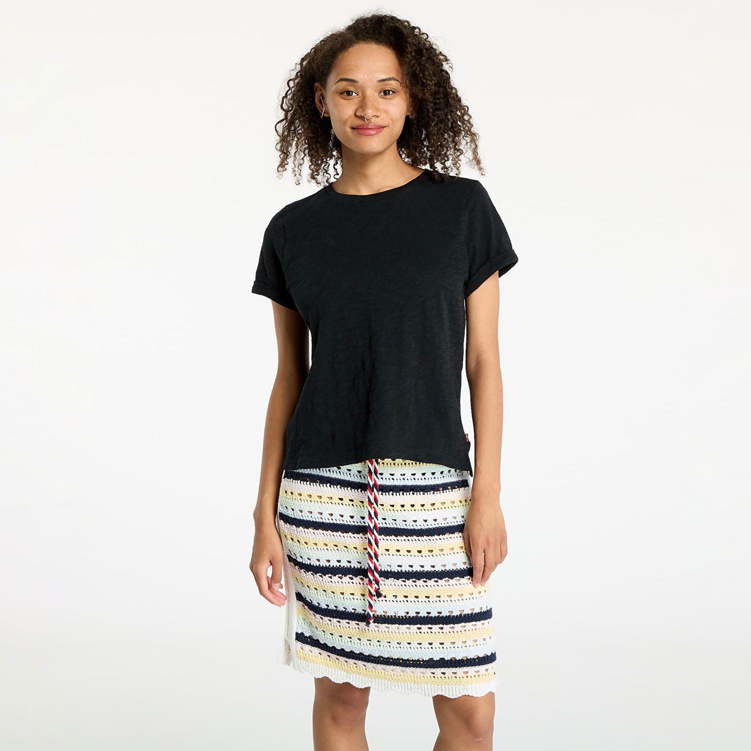 T-shirt Levi's Margot Tee Black Svart | A7247-0003, 0