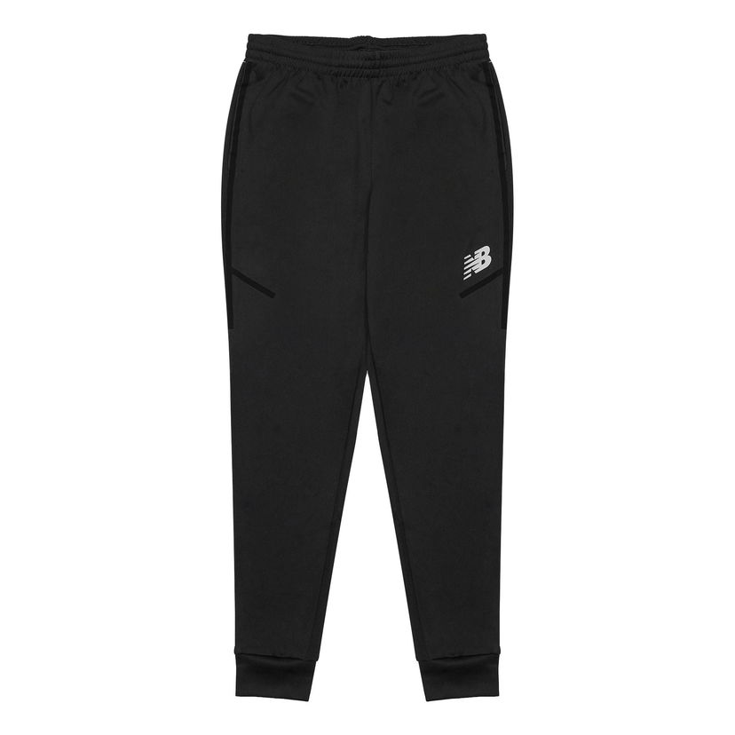 Träningsbyxor New Balance Knit Logo Pants Svart | AMP23091-PHM