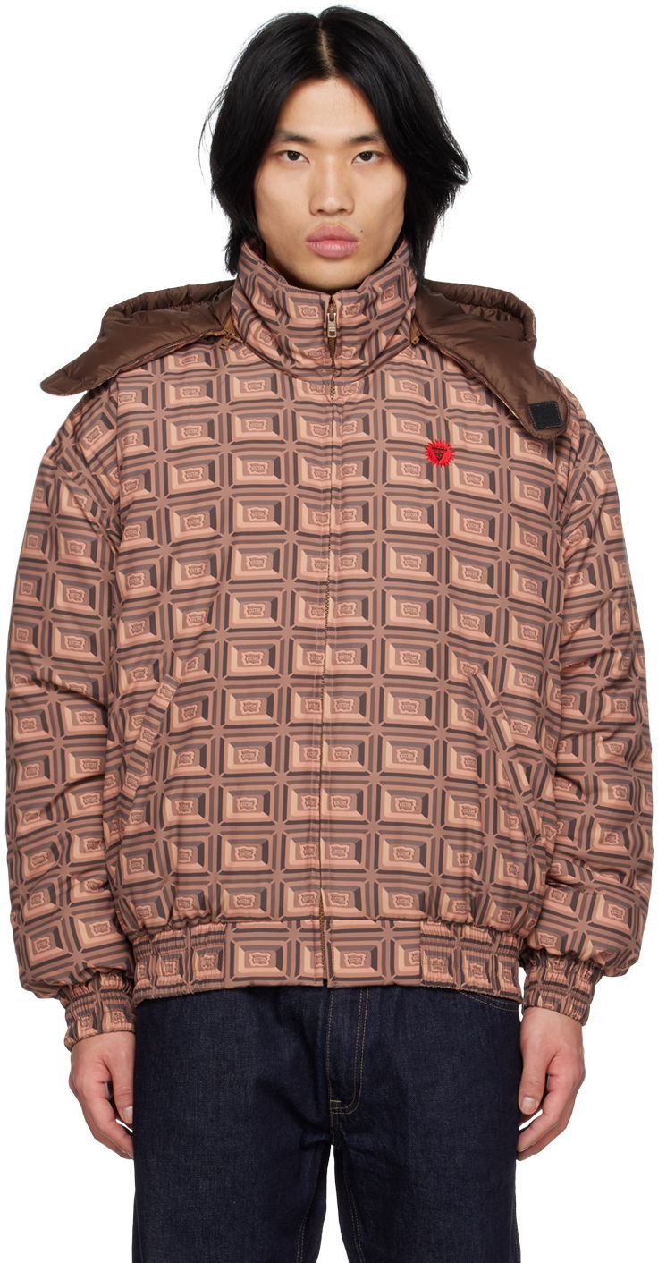 Pufferjacka BBC IceCream ICECREAM Chocolate Bomber Jacket Brun | IC22404