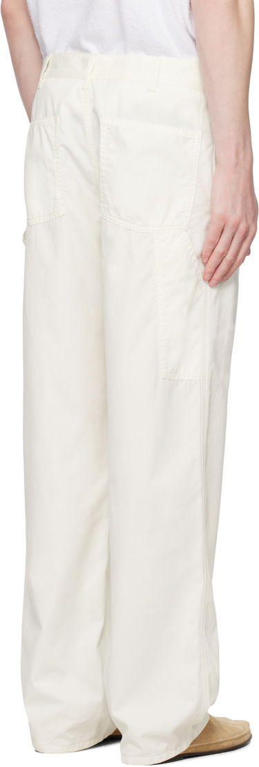 Byxor The Row The Row Sankuro Trousers Vit | 981-W3670, 2