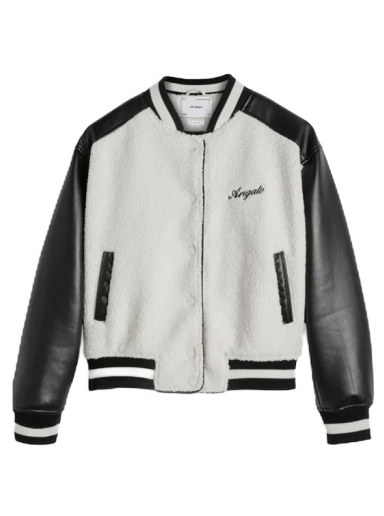 Bomberjacka AXEL ARIGATO Saul Varsity Jacket Vit | A1488003