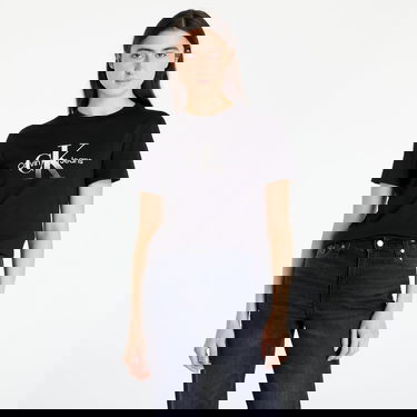 T-shirt CALVIN KLEIN Gradient Monologo Svart | J20J219797 BEH, 0