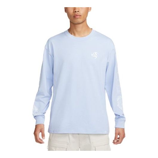 T-shirt Nike ACG Topo Graphic Long Sleeve T-Shirt Blå | FB8445-479
