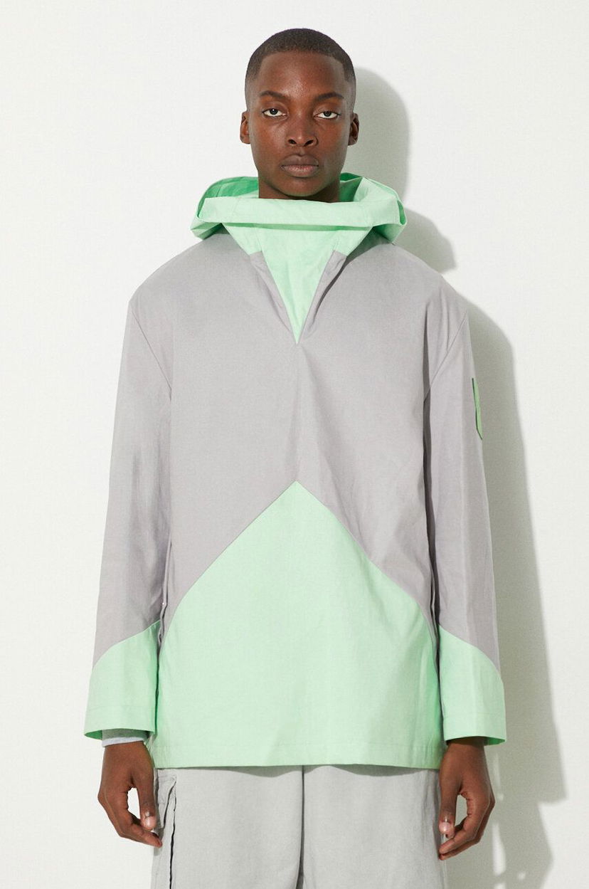 Vindjacka A-COLD-WALL* Geometric Kagool Oversize Grå | ACWMO095A.