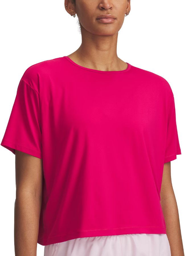 Crop top Under Armour Under Armour Motion Short Sleeve T-Shirt Rosa | 1379178-681
