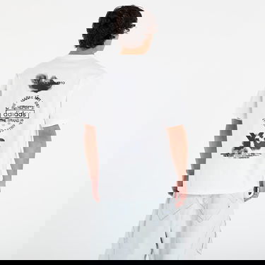 T-shirt Y-3 Graphic Short Sleeve Tee UNISEX Core White Vit | JZ0712, 4