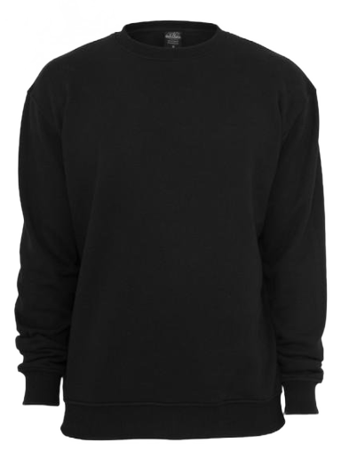 Sweater Urban Classics Crewneck Svart | tb014e black