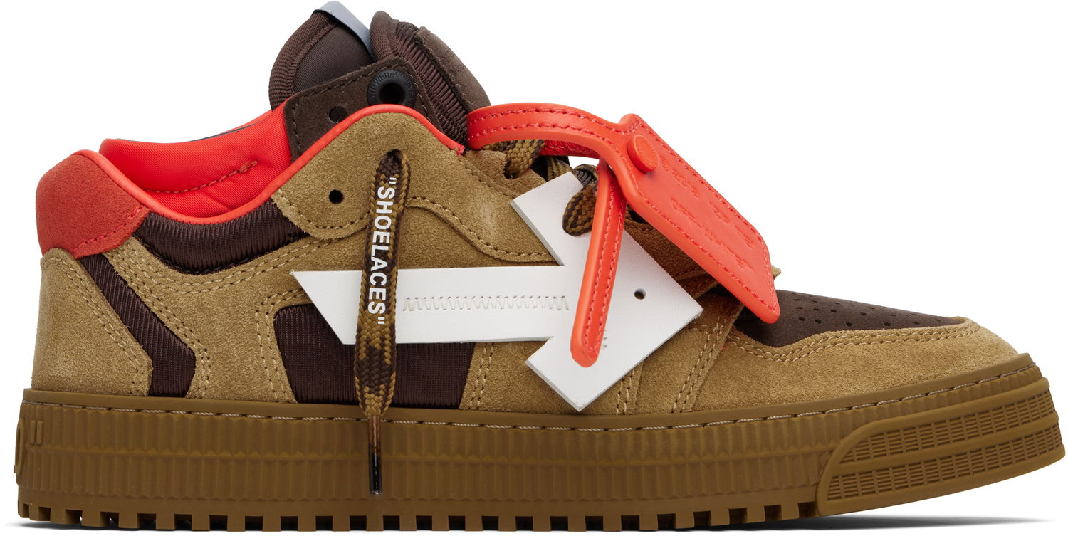 Sneakers och skor Off-White Off-White Floating Arrow Brun | OMIA244S25LEA0026G20, 0