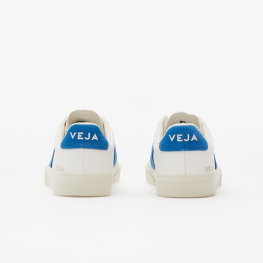 Sneakers och skor Veja Campo Chromefree "White/Swedish Blue" Vit | CP0502818B, 2