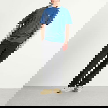 T-shirt NORSE PROJECTS Johannes Organic NORSE Logo Print T-shirt Blå | N01-0684-7190, 4