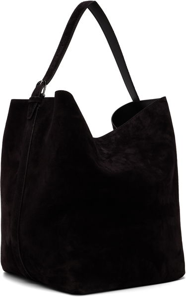 Tygpåse TOTEME TOTEME Suede Tote Bag Svart | 234-WLGBG038-LE0004, 4